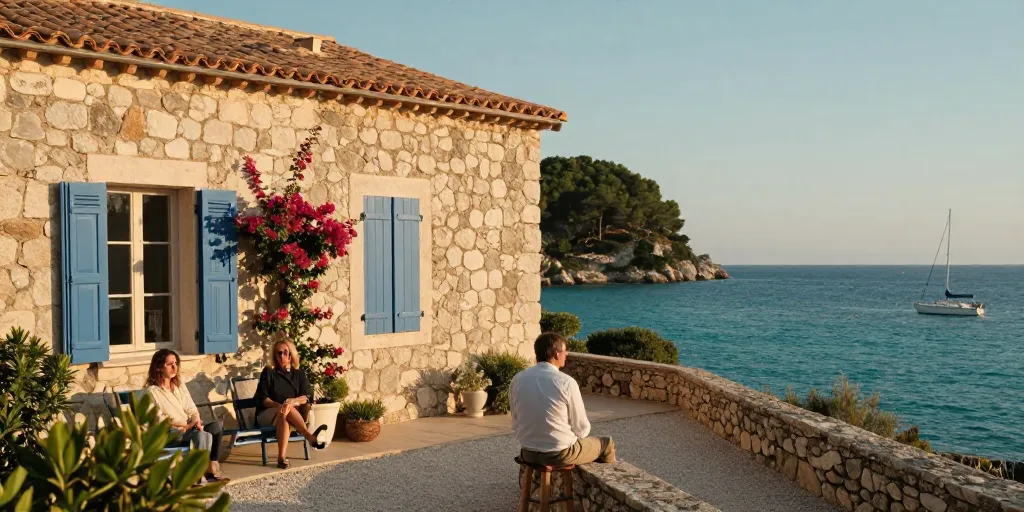 la maison de jean luc reichmann en corse