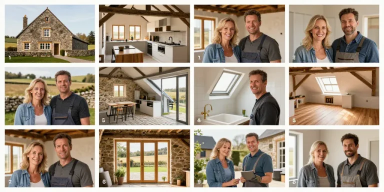 renovation ferme avant apres