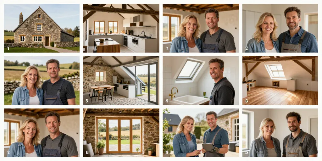 renovation ferme avant apres
