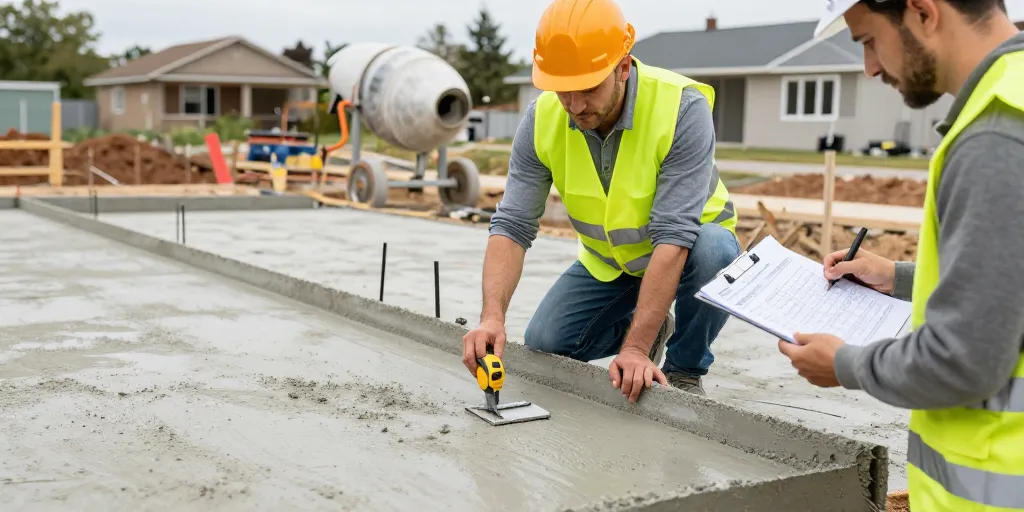 Tarif dalle béton m2 : les 7 fourchettes pour budgéter votre chantier