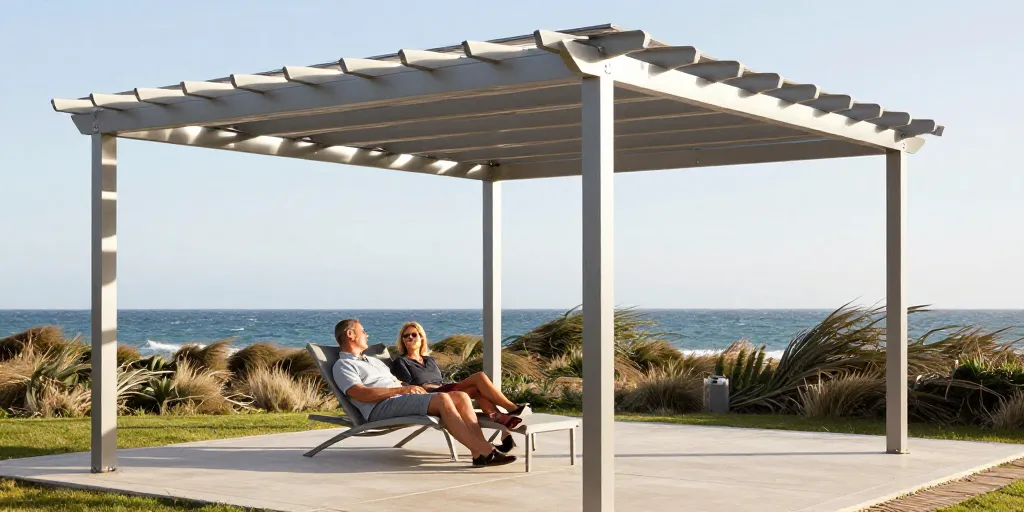 pergola vent fort