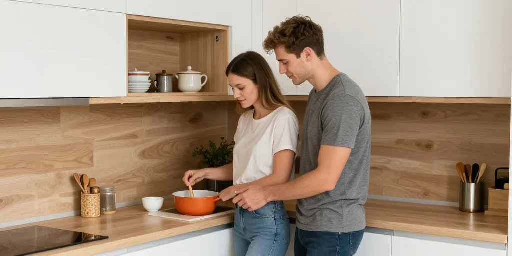Plan petite cuisine en l : les astuces pour optimiser l’espace