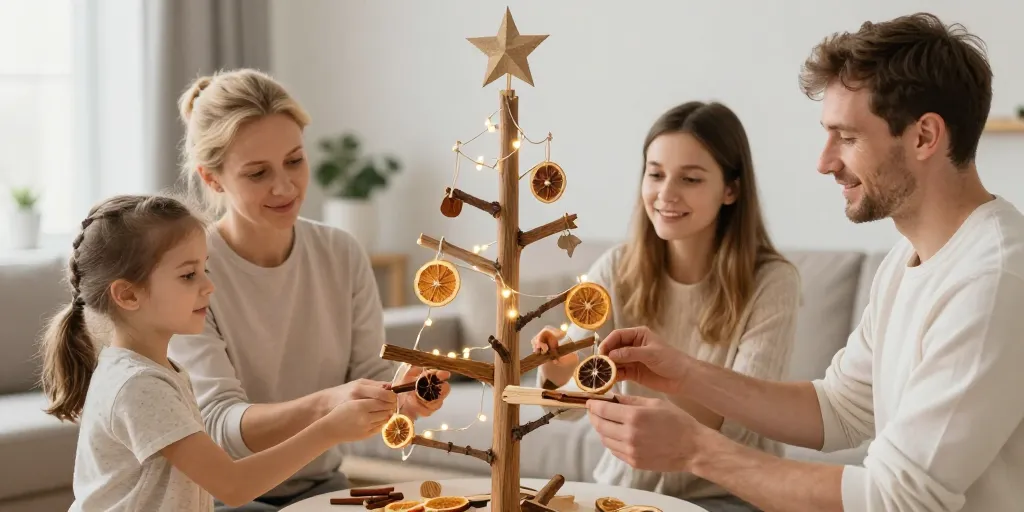 Sapin de Noël DIY : les 10 astuces pour un intérieur écologique
